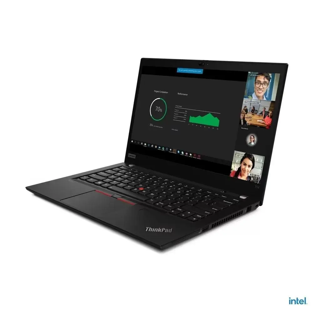 Notebook Lenovo Thinkpad T14 i7-1185G7 32GB 512GB 14 fhd Win11 Pro - MX450 2GB - Teclado Retroiluminado - Fingerprint